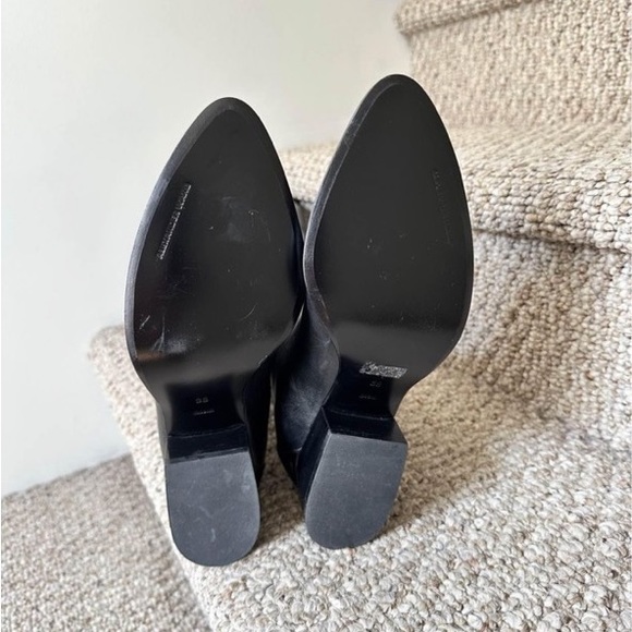Alexander Wang Black Tall Leather Zip Sigrid Boot-38 - Picture 4 of 6